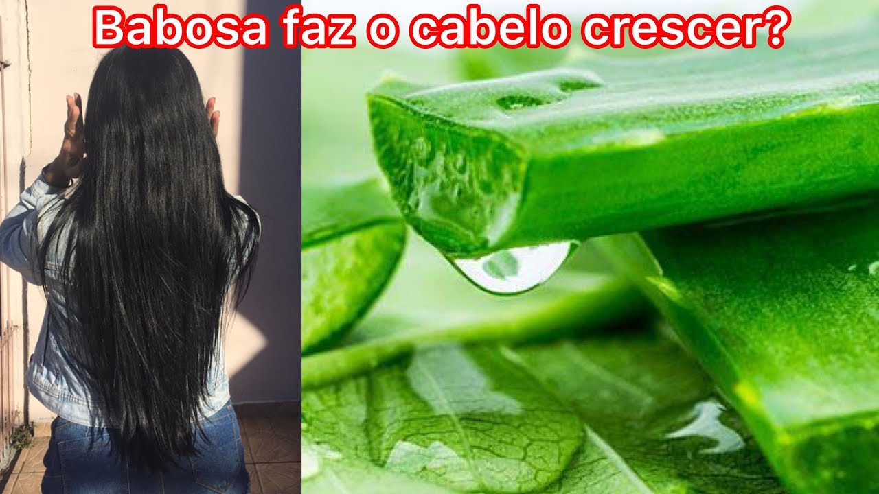 FAÇA SEU CABELO CRESCER COM BABOSA