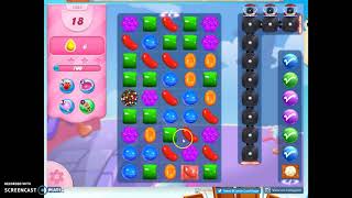 Candy Crush Level 1385 Audio Talkthrough, 3 Stars 0 Boosters - YouTube