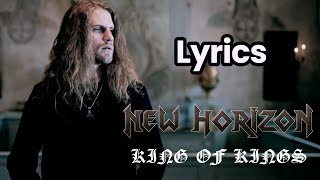 🎸 New Horizon - King of Kings | Lyrics (legendado) | White metal