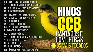 Download Lagu HINOS CCB 121, 283, 42, 39, 134, 234, 249, 145, 441, 3, 378, 457, 250, 2, 44, 36 - Hinos Cantados MP3