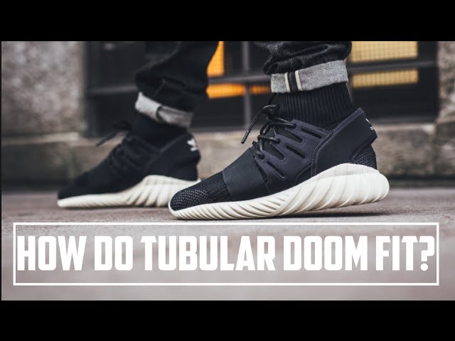 tubular doom sock on foot