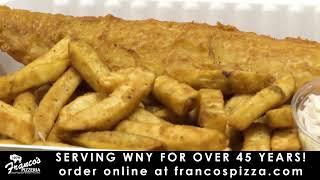 Try A Franco's Pizza Fish Fry!
