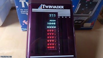 Twinvader III Hanzawa 1981 electronic game space invaders