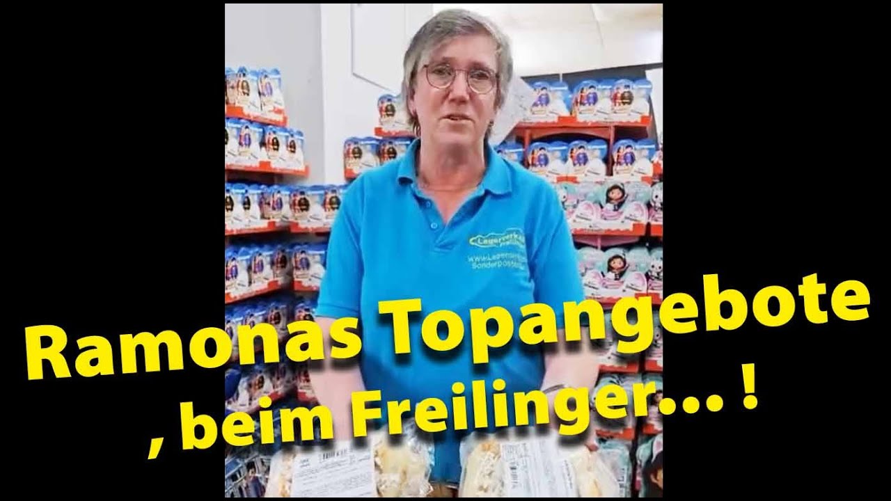 Freilinger TV KW38-25 - Ramona mit den neuen Topangeboten bei Lagerverkauf Freilinger in Gießen