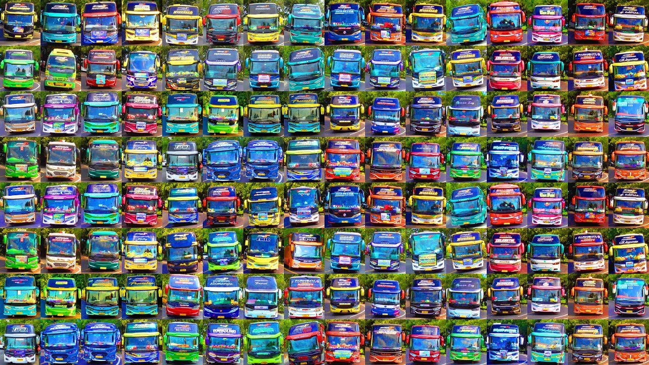 KOMPILASI KLAKSON TELOLET MOBIL BUS BASURI YANG MELIMTAS DI KOTA BANJAR