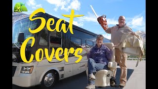 Motorhome Captains Chair Upholstery