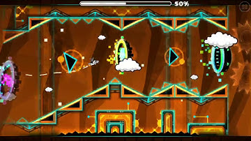 Geometry Dash - Flock - By: Usermatt18 - Harder 6* - (ALL COINS)