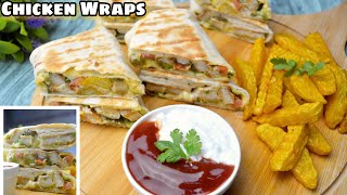 Chicken Wrap | Chicken Lettuce Wraps | Chicken Sandwich |Ramadan Recipe| Iftar Recipe |By Food mania