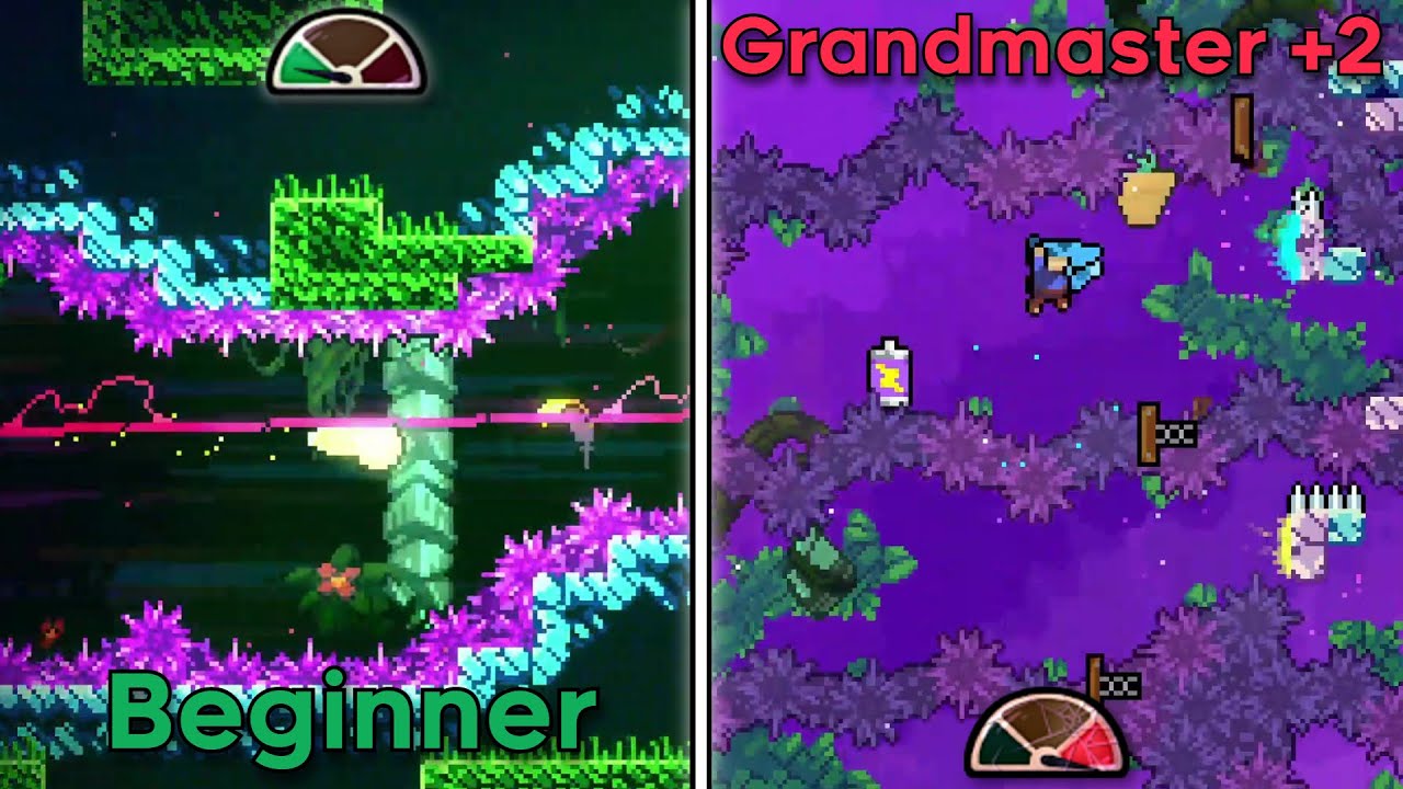 One of My Celeste Clears for (Almost) Every Difficulty