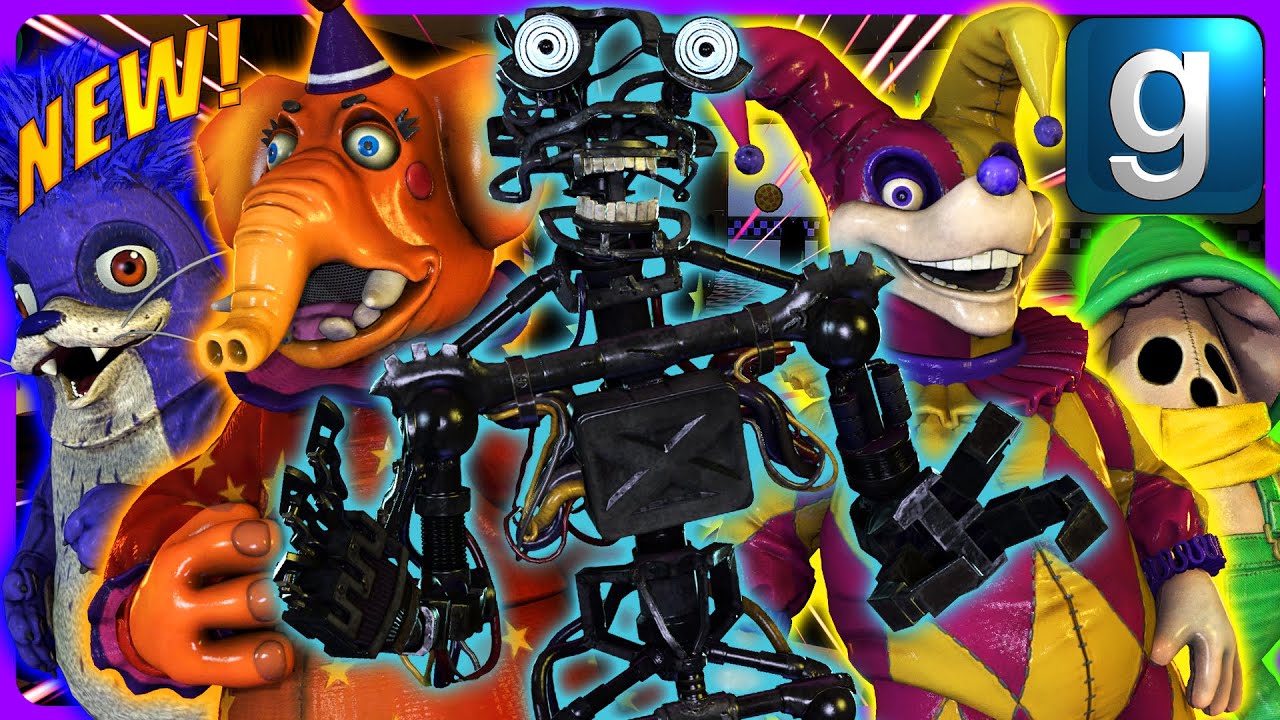 Gmod FNAF | Review | Brand New FNAF: Secret of the Mimic Ragdolls/Playermodels! [Part 2]