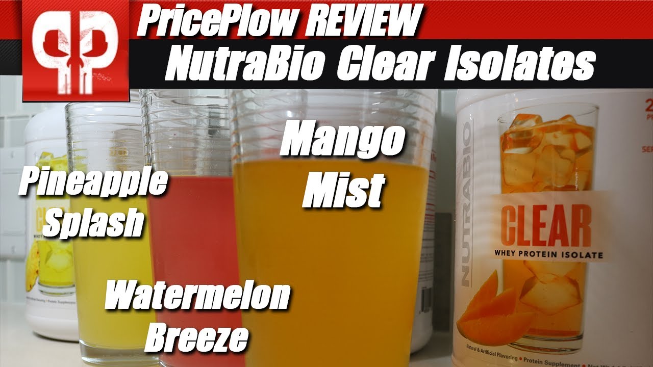 Nutrabio Clear Whey Protein Isolate Review