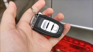 Audi A4 B8 - What to do if the car stops responding to your unlocking key inputs