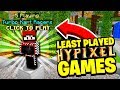 Playing the LEAST POPULAR games on Hypixel...