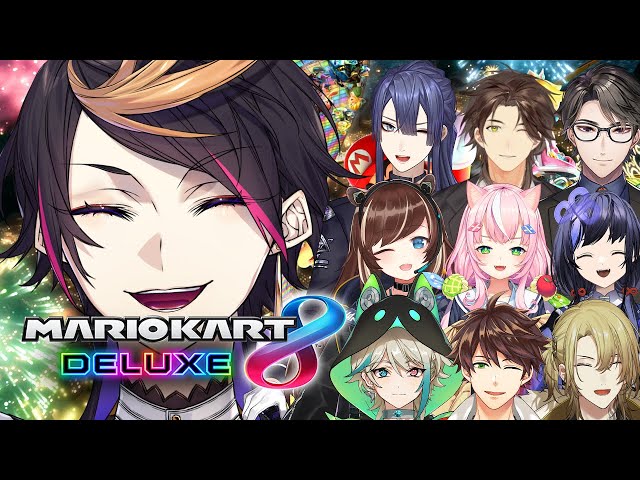 NijiWorld Mario Kart! (Mario Kart 8 Deluxe)【NIJISANJI EN | Shu Yamino】のサムネイル