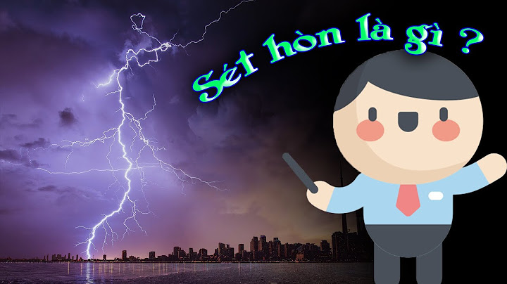 Hiện tượng sét đánh là gì