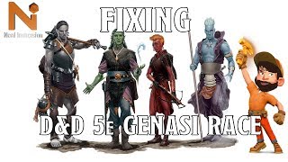 Fixing the D&D 5e Genasi Race | Nerd Immersion