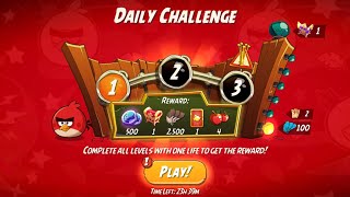 Angry Birds 2 | Daily Challenge | 29 JUN 2026 - Failed! Boss Stage is so Hard 😐 screenshot 3
