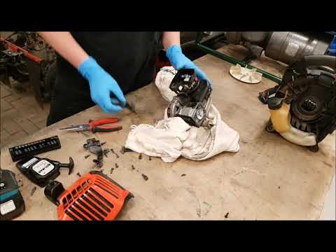 Dolmar PB 252.4 Makita BHX2501 Demontage