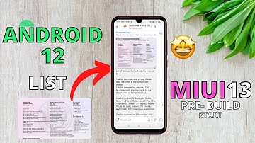 MIUI 13 With ANDROID 12 List is Here🔥🔥 || 50+ New Supported Device || Check Your Device Now 😍😍