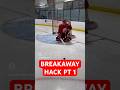 Breakaway hack #hockeygoalie #hockey #hockey #goaliedrills #goalietraining #goalielife #nhl #goalies
