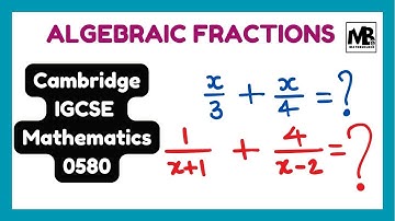 Solving Algebraic fractions - IGCSE Mathematics #maths #igcse #education #youtube #cbse