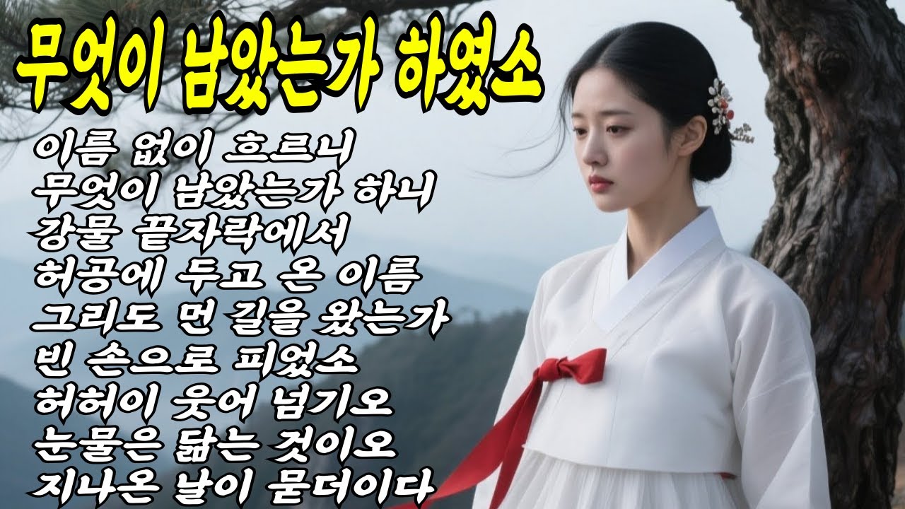 한평생의 노래, 인생을 읊조리다 가슴으로 듣는 국악 트로트 
