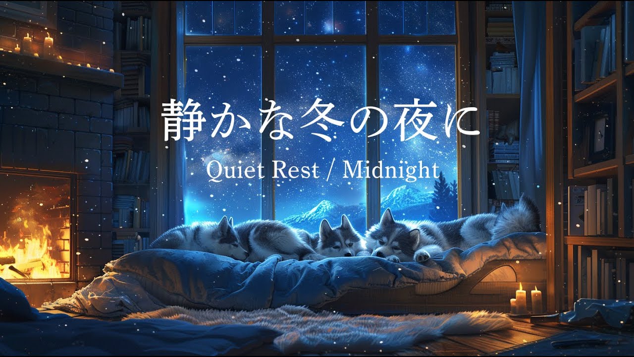 【癒しBGM】冬の夜にやすらぎを/Soft Lo-Fi for Late Night Rest