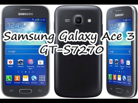 Vídeo: Samsung Galaxy Ace 3: Característiques, Preus