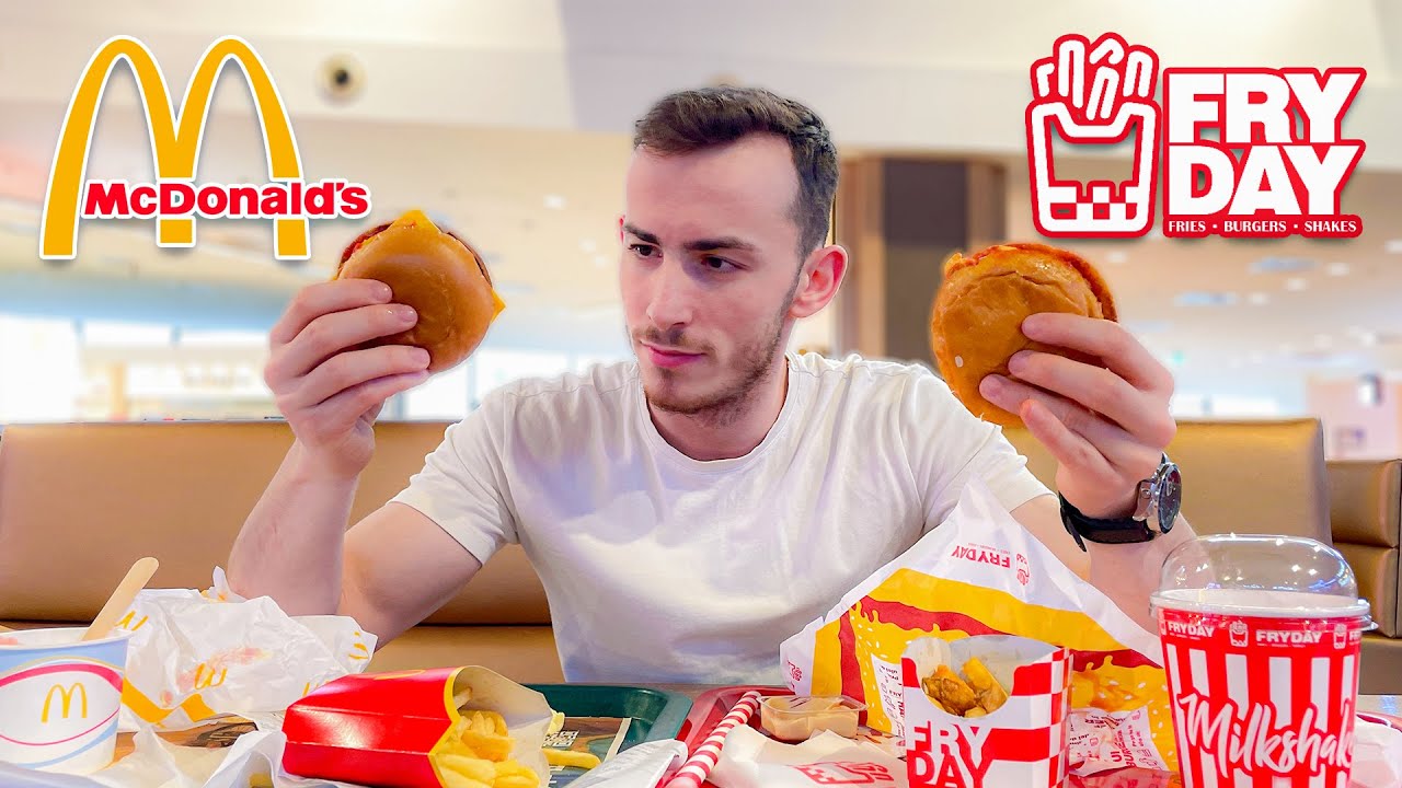 McDonald's VS FryDay | Care Mi-a Plăcut Mai Mult?