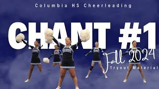 Columbia! Offense! Score Six More! :: Fall '24 Tryouts - Chant #1