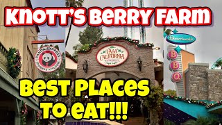 Best places to eat when at Knott’s Berry Farm in 2025|Biggest portion sizes, Best Bang for your buck