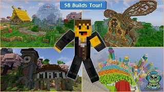 Slownerd Minecraft SMP S8 Builds Tour!