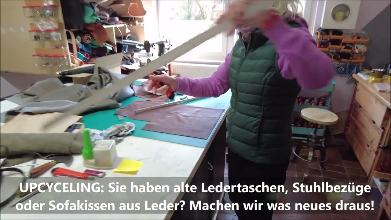 Ina May Sattlerei & Täschnerei in Köln Sülz. Hier werden meisterhafte Leder Handtaschen angefertigt