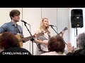 Ashley Campbell + Shannon Campbell play Gentle On My Mind by Glen Campbell at Abe's Garden Nashville