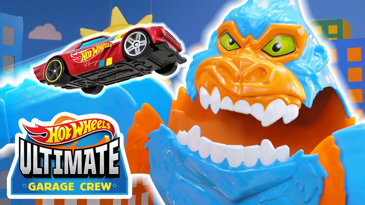 garage hot wheels gorilla