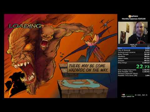 Pitfall 3D - Any% in 1:23:57