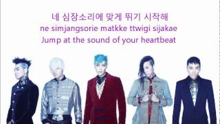 Big Bang - Fantastic Baby [Eng+Rom+Han] Lyrics chords