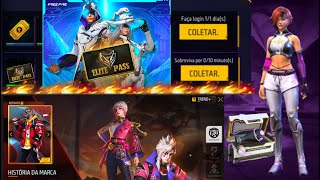 DATA DO PASSE GRÁTIS, NOVO EVENTO DA COPA COM SKINS DE GRAÇA, INFLUENCIADOR, NOVIDADES DO FREE FIRE