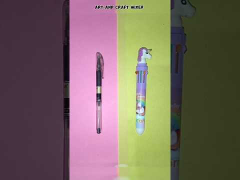 Normal vs cute stationary #shorts #art #stationery #normal #cute #youtubeshorts