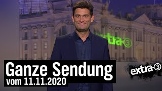 Extra 3 vom 11.11.2020 mit Christian Ehring