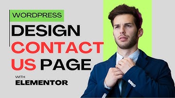 How To Create Contact Us Page In WordPress | Hindi | Elementor Tutorial