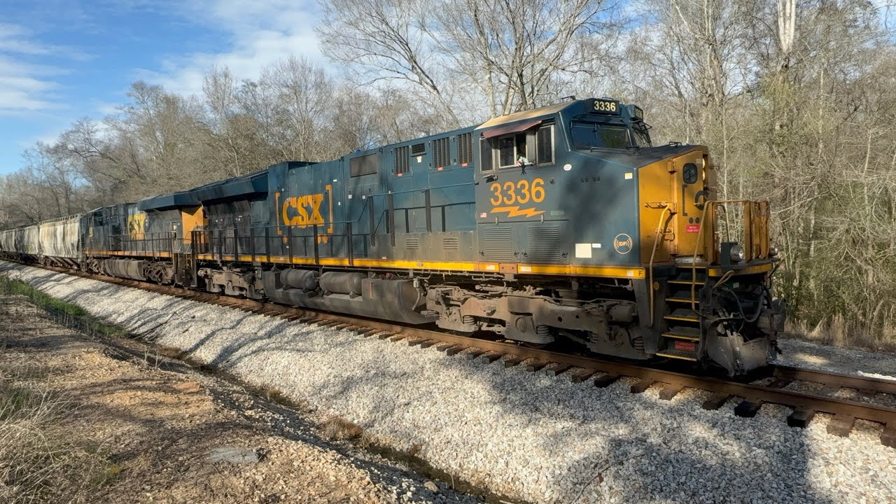 CSX 3336 Southbound - YouTube