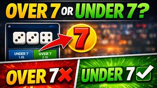 How To Win With 1xBet Over Under 7 Dice | Simple Strategy