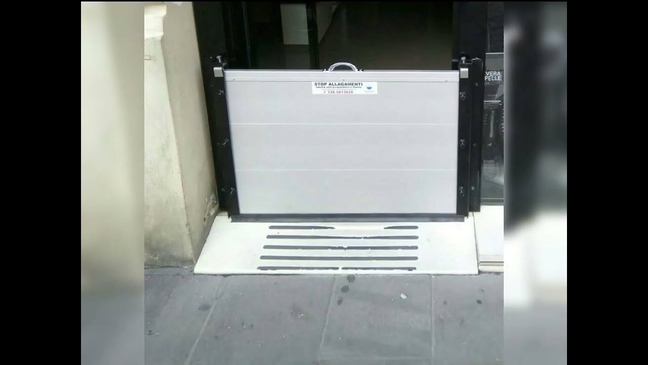 Mobiler Hochwasserschutz Kellertür - Flutschott