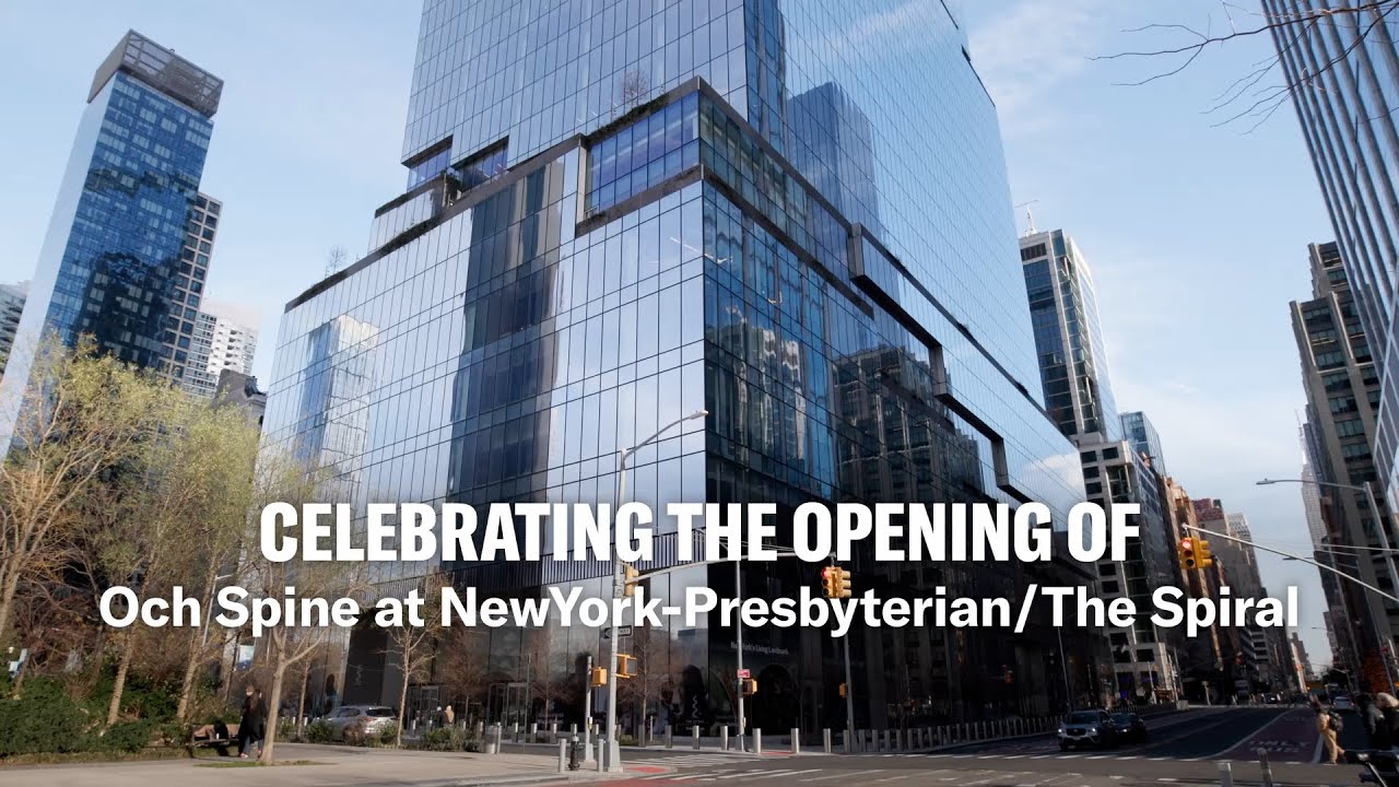 Welcome to Och Spine at NewYork-Presbyterian/The Spiral