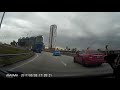 my dashcam - truck moving backwards in Putrajaya