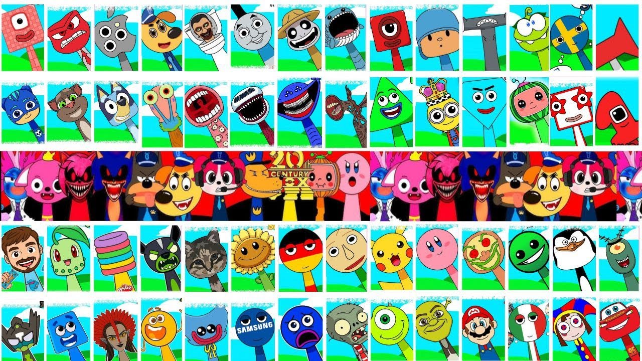 🛑 My Sprunki OC ALL Phases Incredibox Compilation COMPLETE in real ❤️ 