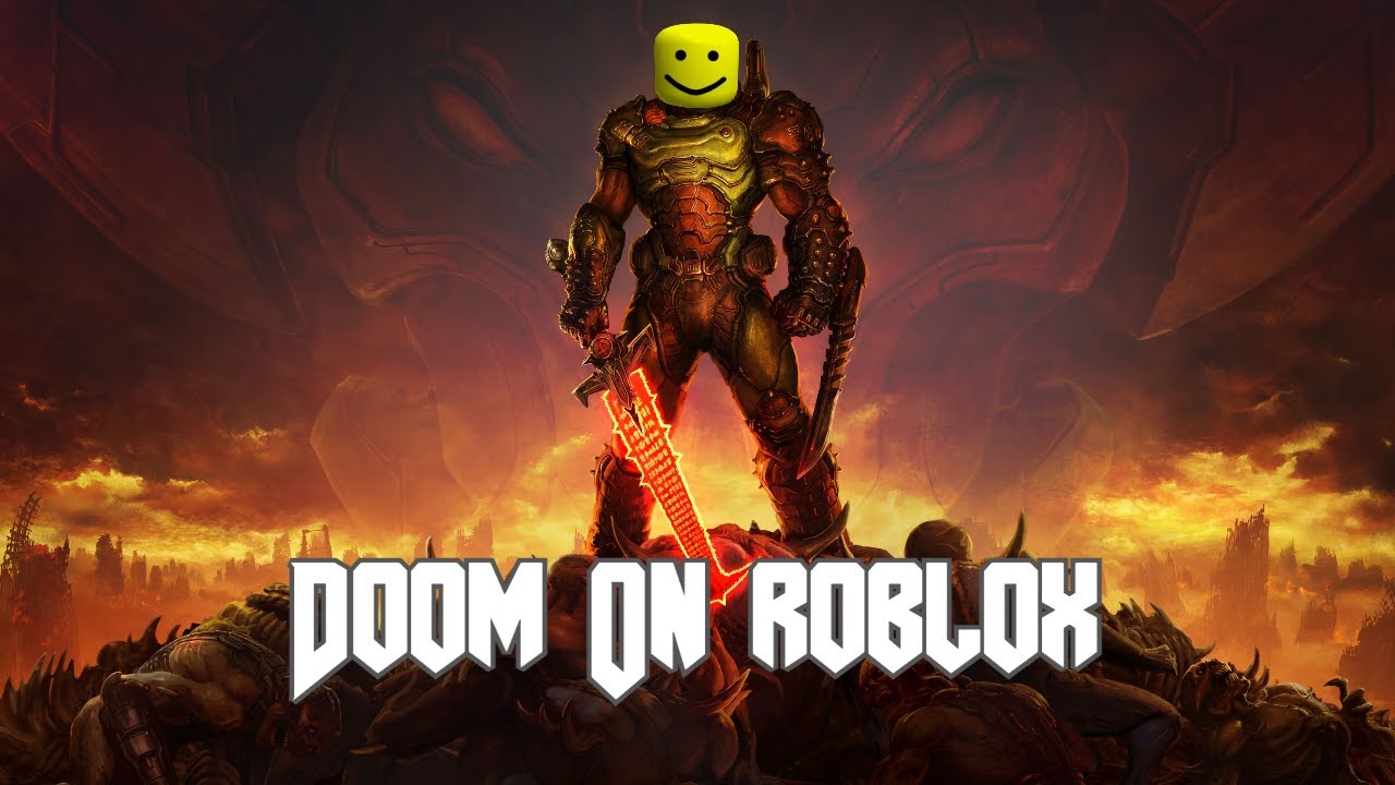 Doom Eternal But Its On Roblox Youtube - roblox doomguy helmet