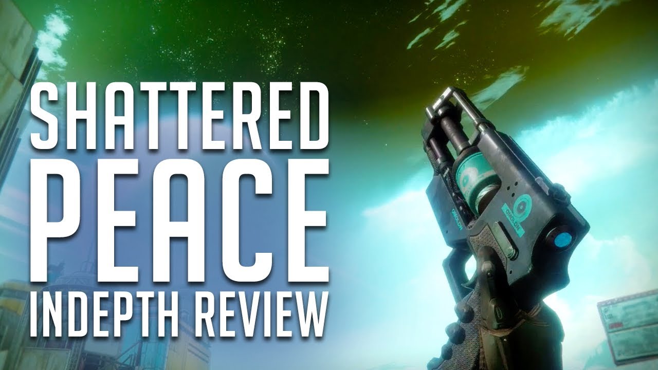 Shattered Peace Hand Cannon In-depth Review | Destiny 2 - YouTube