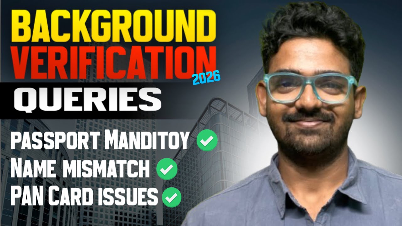 Cognizant BGV Explained 🔍 | Passport Issues, Name Mismatch & Joining Process for Freshers 🚀